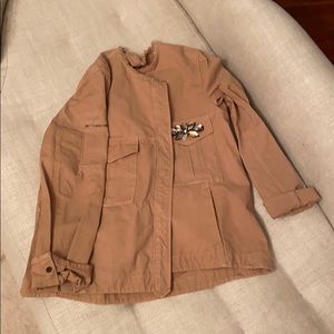 Zara Brown Jean Jacket NEVER WORN